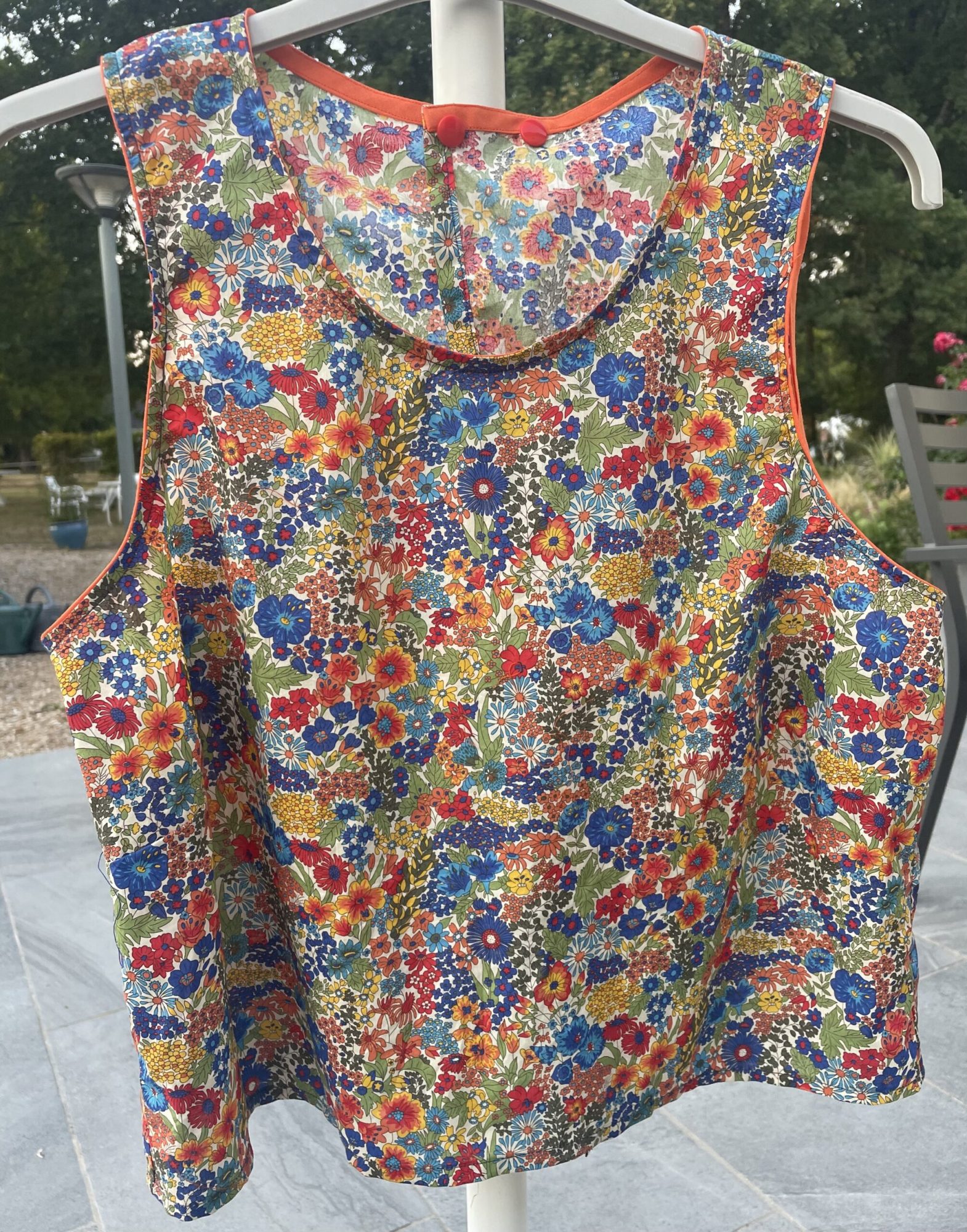 Blouse sans manche liberty